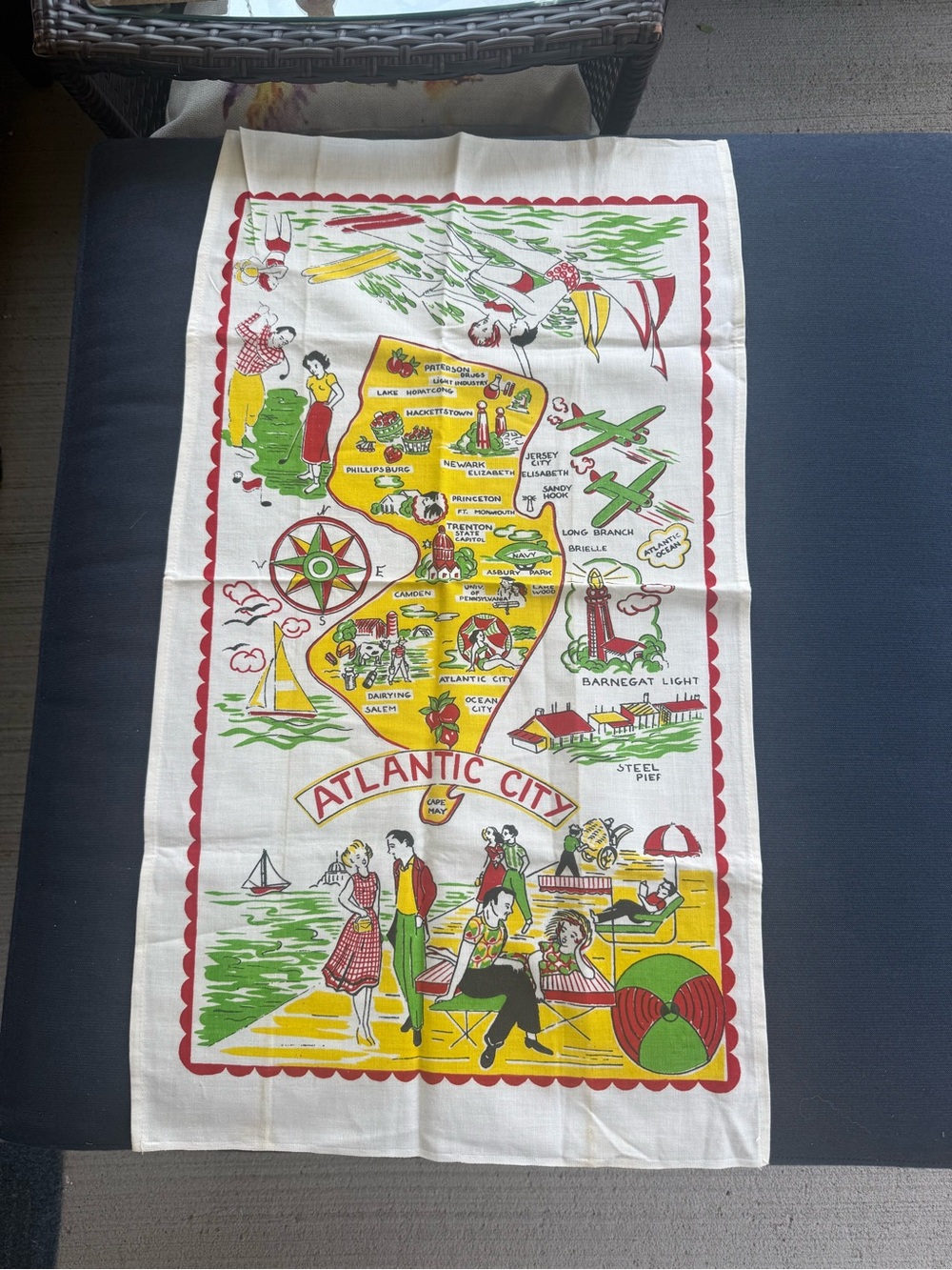 BN Vintage Linen Towel🆕